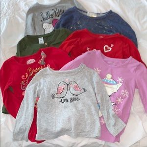 Girls shirt bundle